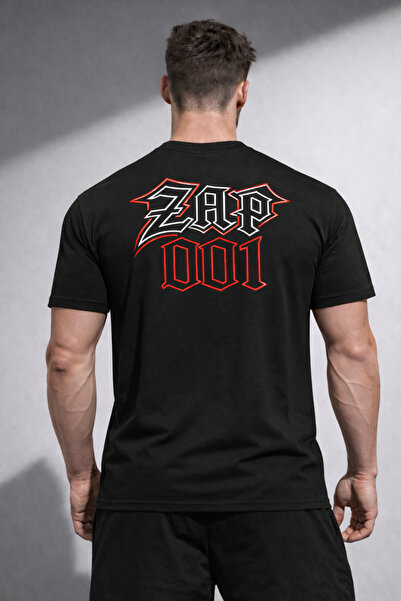 ZAP WEAR ZAP 001 Koleksiyon Erkek %100 Pamuk Regular Fit Tişört