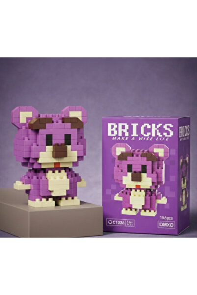 Balonsan Pink Dog Mini Building Toys