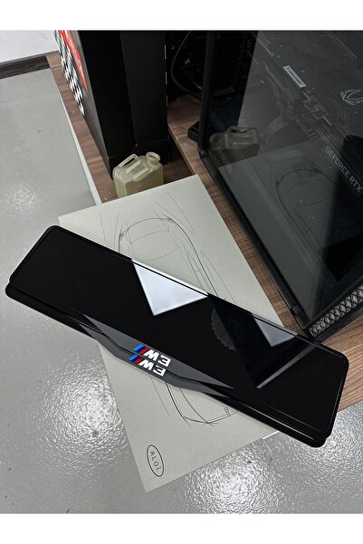 WOODDOOM BMW M3 Özel Full Pleksi Plakalık