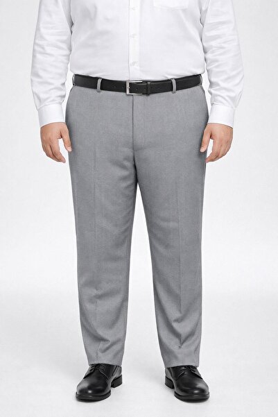 CLASSİCS MEN Caserta Large Size Men's Fabric Trousers - 7560