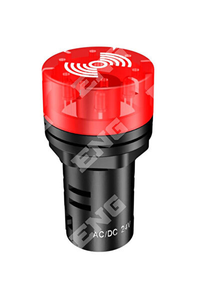Eng BUZZER WTH LED RED 24V 32 0561