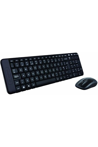 logitech MK220 - Tastatura, USB, Layout US, Black + Mouse Optic, USB Wireless...