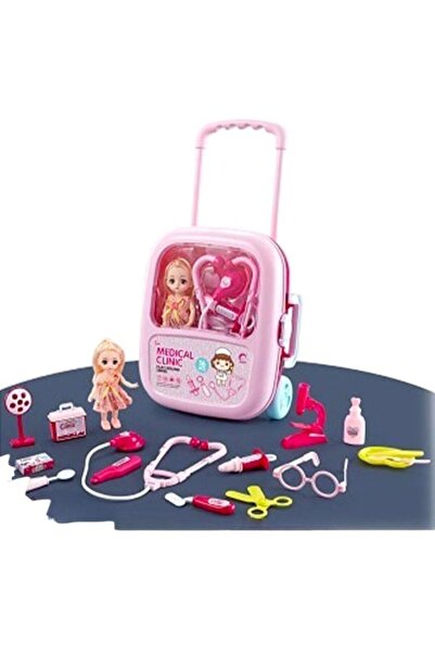 Rally حقيبة طبيب، لعبة طبية، مجموعة لعب عربة طبيب تمثيلية