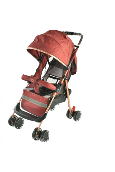 Null Rally Foldable Baby Stroller with Carbon Steel Frame Reclining Seat For ...