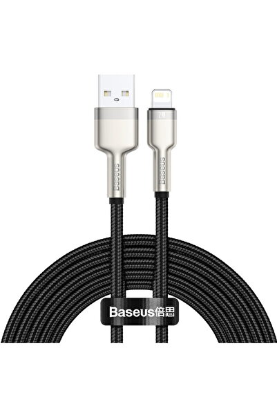 Baseus USB for Lightning Cafule, 2.4A, 2m (black)