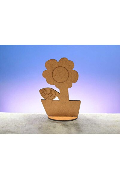 AYIŞIĞI DESİNG Daisy in a Vase Wooden Painting Activity School Kindergarten A...