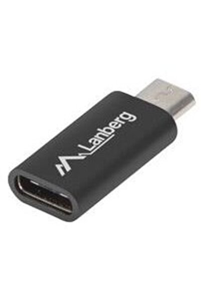 Lanberg Adaptor USB TYPE-C(F)-MICRO-B(M) 2.0 Negru