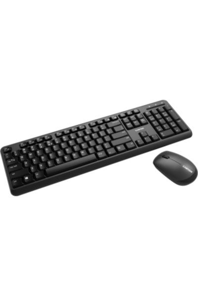 CANYON SET-W20 - Tastatura, USB, Black + Mouse Optic, USB, Black - UK/US