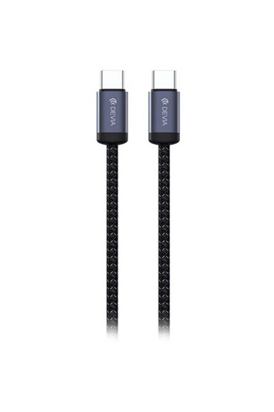 Devia CABLU USB-C - USB-C 1M 60W 3A