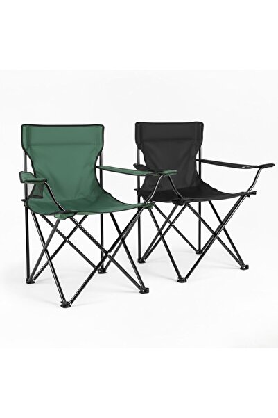 AL SAHIR GARMENT INDUSTRY L.L.C Portable Folding Camping Chair with Cup Holde...