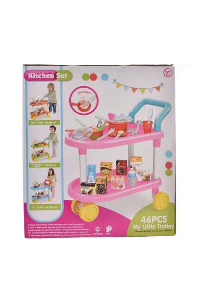 REXA R 46-Piece Kitchen Set With Trolley