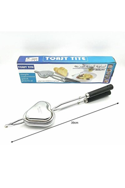 Other Heart Shape Steel Quick Manual Toast Grill