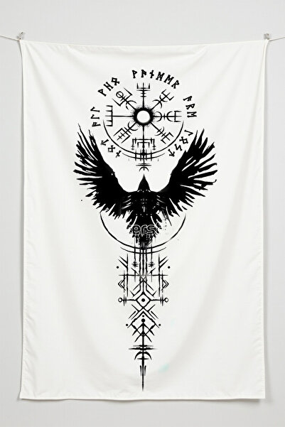 Charmbi Kuzgun Pusula Beyaz – Film anime personaj cu tematică, țesătură de ca...