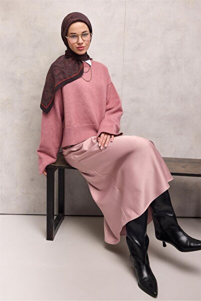 Silk Home وشاح فيسكوز فيلورا للفصول الأربعة بنمط زهور الباروك أسود 90x90