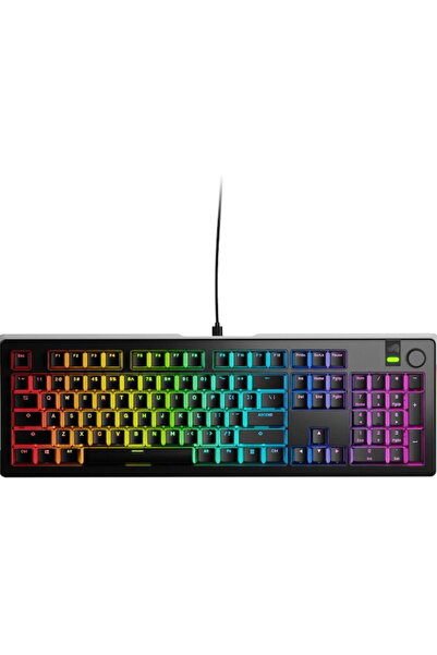 Glorious GLO-KB-GMMK3-PRO-100-PB-FOX-W-BLK-US, USB, Cu fir, Layout US, Negru