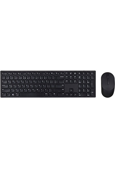 Dell Pro KM5221W - Tastatura, USB, Black + Mouse Optic, USB, Black - Box