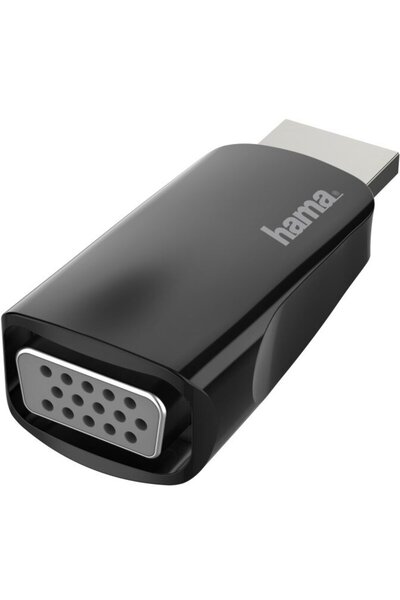 Hama Video Adapter, HDMIв„ў Plug - VGA Socket, Full HD 1080p