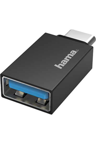 Hama USB OTG Adaptor , USB-C Plug - USB Socket, USB 3.2 Gen 1, 5 Gbit/s