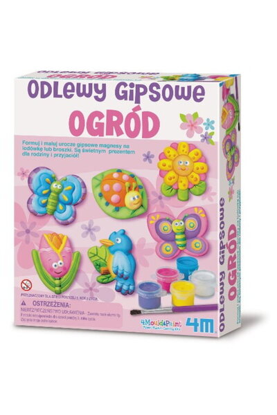 4M Set creativ de mulaje din ipsos - grДѓdinДѓ