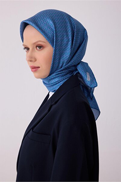 Belli Μεταξωτό μαντήλι τουίλ - 4317-50 Μπλε