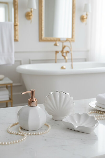 LALEZEN HOME Inci sea bath set