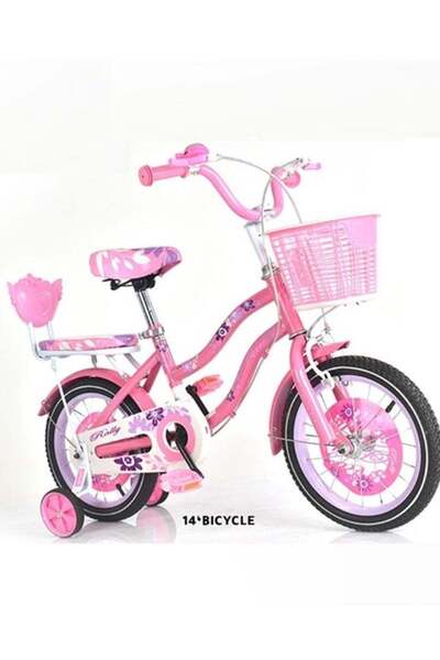 Rally Double Seat And Side Wheels Bicycle 14 Inch