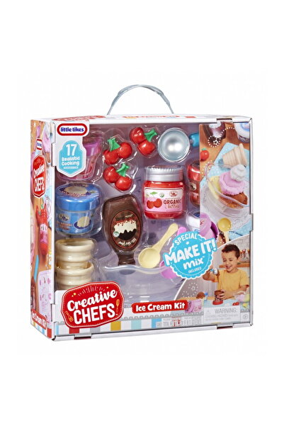 Little Tikes Set de Г®ngheИ›atДѓ pentru bucДѓtari creativi + 17 accesorii