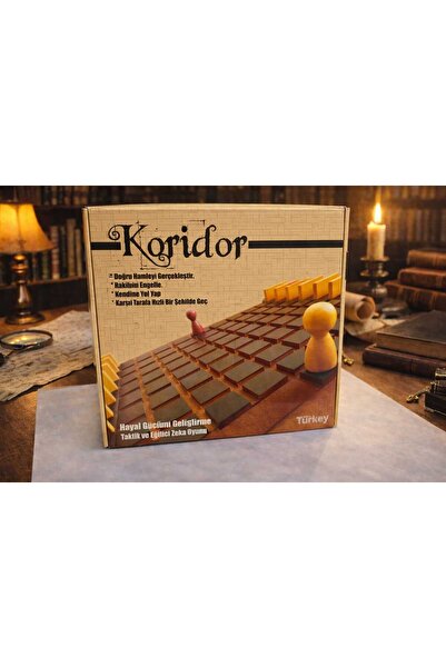 GenelTedarik Koridor Labirent Bariyer Akıl Ve Zeka Oyunu - Koridor Oyunu