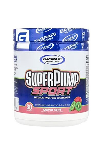 Gaspari Nutrition SuperPump™ Sport, Hydrating Pre-Workout, Guava Kıwı, 8.47 o...