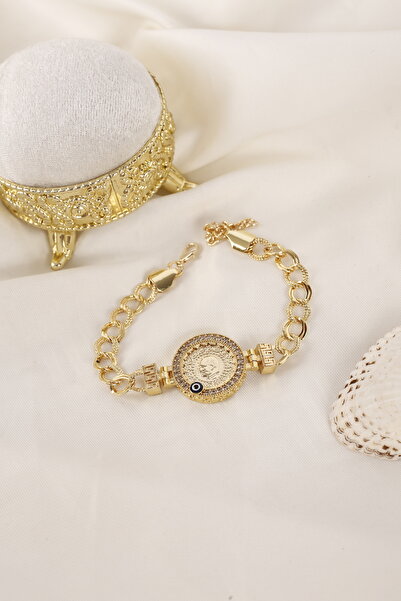 Nezihhan 8 Ayar Çeyrekli Bileklik