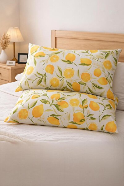uykulife home collection Gökhan Üntaş 2'li Desenli Yastık Kılıfı