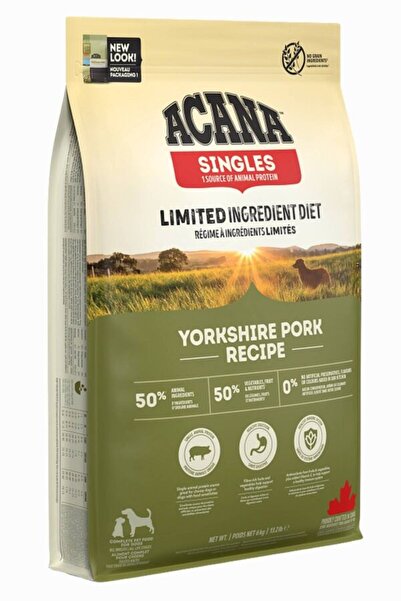 Orijen Acana Singles Yorkshire Pork Tahılsız Domuz Etli Yetişkin Köpek Maması...