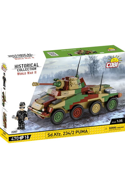 Cobi Klocki Blocuri Sd.kfz. 234/2 pumДѓ