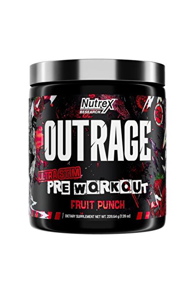 Nutrex Ultra Stim Pre-Workout: Energy, Focus & Power Fruıt punch 209.64 g.