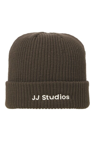 Jack & Jones قبعة جاسوهو بيني سن بيريه للرجال باللون البني 12280090-Delicioso