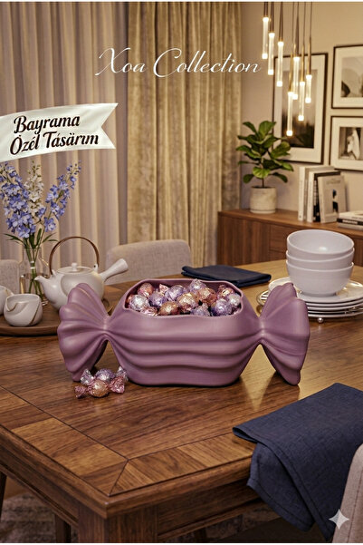 XOA Collection Special Design Candy Bowl for Bayrama – Decorative Turkish Del...