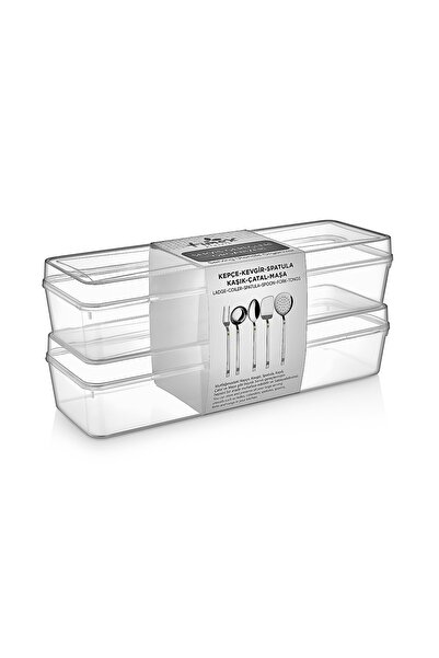 Hanım Ev Servis Gereçleri Organizeri 2'li Set 37*12*8 cm