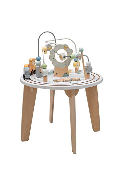 Babymix Masă multifuncțională din lemn Montessori Baby Mix