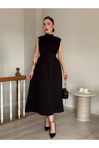 YK FASHION Prenses Model Uzun Elbise