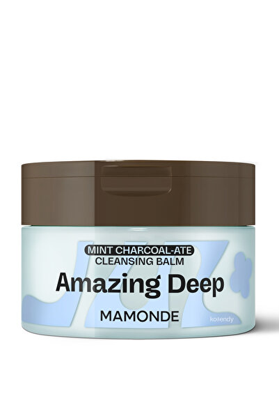 MAMONDE Amazing Deep Mint Charcoal-ate Cleansing Balm - Siyah Nokta Gözenek A...