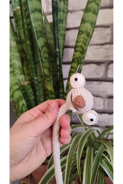 HÜMANATURAL Amigurumi Sid Anahtarlık /Çanta Charmı /Direksiyon Aksesuarı