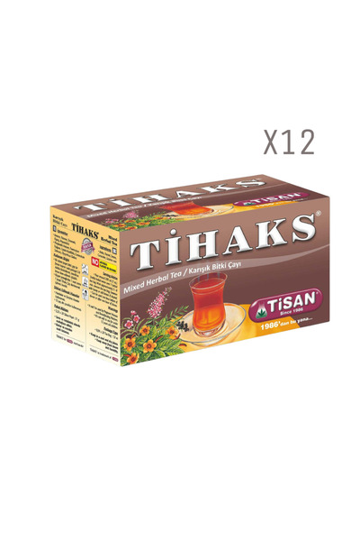 Skygo إيغ ™   شاي الأعشاب المختلط من تيهكس 20 كيس مصفى 12 قطعة NVDN-RSIRG3465