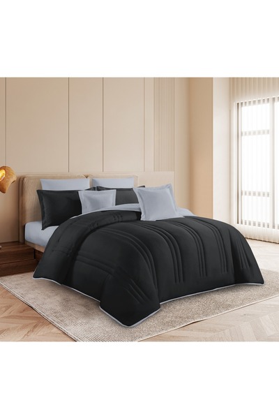 Ropi Double bed comforter set with a hotel-style design, double-sided, to add...