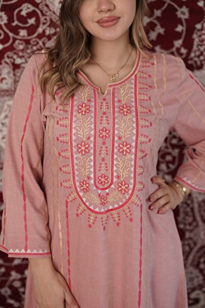 AFandina Royal jalabiya with elegant heritage details qw-20