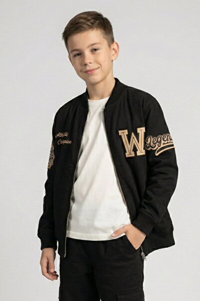 DMB BOYS & GIRLS Jachetă embosată gabardină pentru băieți