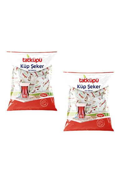 TATKÜPÜ TEK SARGILI KÜP ŞEKER 750 GR 2 ADET