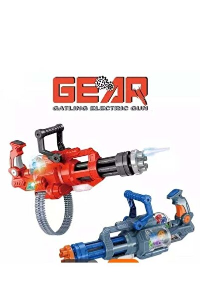 Rally Transparent Electric Gear Gun for Kids Vibration Gun Toys Gear Soft Bul...