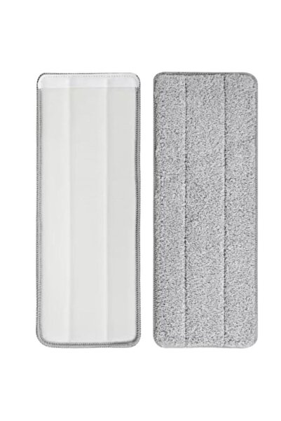 OEM Set 3 Microfiber Mop Refills, 33x11 cm, Gray