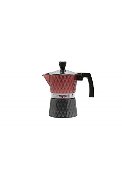 FeyzaDesign Paslanmaz Çelik Moka Pot 6 Fincan, Şık ve Kullanışlı Mutfak Gereci