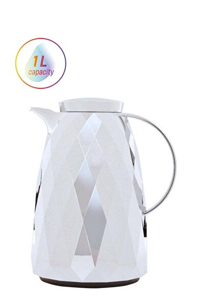 emsa Auberge Diamond Thermal Jug Silver 1Liters
